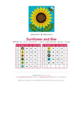 Thumbnail for DMC color chart for Sunflower and Bee diamond painting - 11 colors