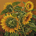 Thumbnail for Diamond pattern - Sunflowers