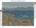 Thumbnail for Diamond painting adhesive canvas preview - The Bay Of Marseille Seen From Lestaque
