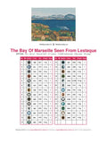 Thumbnail for DMC color chart for The Bay Of Marseille Seen From Lestaque diamond painting - 27 colors
