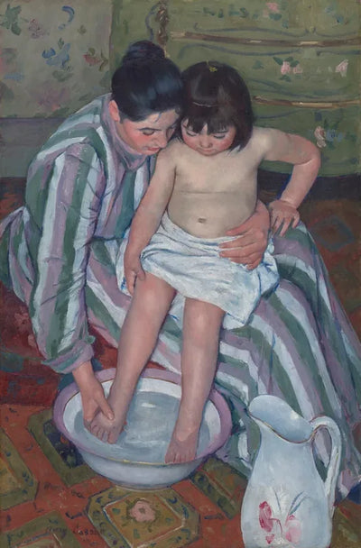 The Childs Bath diamond painting - Mary Cassatt