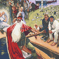 Thumbnail for The Departure of Väinämöinen by Gallen-Kallela, 50x50 cm diamond painting – finished design preview