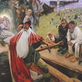 Thumbnail for The Departure of Väinämöinen by Gallen-Kallela, 50x50 cm diamond painting – original artwork the design is made from