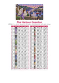Thumbnail for DMC color chart for The Harbour Guardian diamond painting - 60 colors