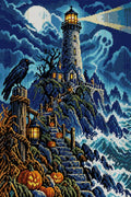 Thumbnail for The Haunted Lighthouse Keeper, 40x60 cm diamond painting – full design preview without the close-up inset