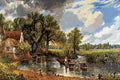 Thumbnail for The Hay Wain by Constable, 60x40 cm diamond painting – finished design preview