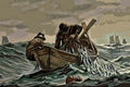 Miniatyrbild: Förhandsvisning av diamantmönstret för Winslow Homers The Herring Net