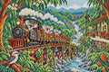 Thumbnail for The Koalas Rainforest Railway, 60x40 cm diamond painting – full design preview without the close-up inset