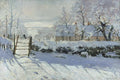 Thumbnail for The Magpie by Monet, 60x40 cm diamond painting – original artwork the design is made from