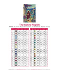 Thumbnail for DMC color chart for The Ochre Pilgrim diamond painting - 32 colors