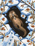 Thumbnail for The Only Open Water, 30x40 cm diamond painting – finished design preview