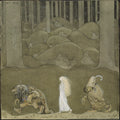 Thumbnail for The Princess and the Trolls by Bauer, 50x50 cm diamond painting – original artwork the design is made from