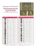 Thumbnail for DMC color chart for The Princess and the Trolls by Bauer diamond painting - 31 colors