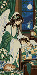 Thumbnail for The Quiet Bedside Wing, 30x60 cm diamond painting – full design preview without the close-up inset