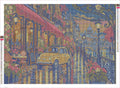 Thumbnail for Diamond painting adhesive canvas preview - The Rainy Tram Street Car
