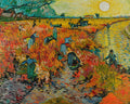 Thumbnail for The Red Vineyard by Van Gogh, 50x40 cm diamond painting – original artwork the design is made from