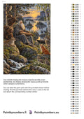 Thumbnail for Paint color chart and instructions - The Song of the Kantele 80x120cm