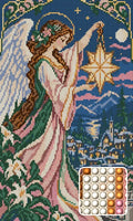 Thumbnail for The Star Lantern Messenger, 30x50 cm diamond painting – finished design preview with a close-up of round drills