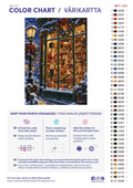Thumbnail for Paint color chart and instructions - The Toy Shop Window 50x70cm
