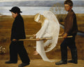 Thumbnail for The Wounded Angel by Simberg, 50x40 cm diamond painting – original artwork the design is made from
