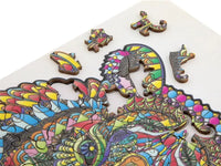 Thumbnail for Wooden Puzzle Tiger 132 pieces 