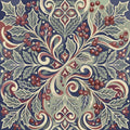 Thumbnail for Holly leaves and berries pattern Paint By Numbers.