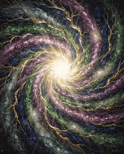 Timanttimaalaus Galactic Astral Swirl