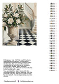 Thumbnail for Magnolia Vase in Hallway numeromaalauksen värikartta ja ohjeet