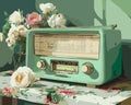 Thumbnail for Vintage-radio ja kukkia