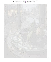 Thumbnail for Paint by numbers canvas - Pears and Plums on Plate