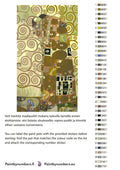 Thumbnail for Paint by numbers color chart - Cartoon for the Frieze of the Villa Stoclet in Brussels Fulf - väriluettelo ja ohjeet