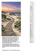 Thumbnail for Värikartta ja ohjeet - Wooden Path on Sand Dunes 40x70cm