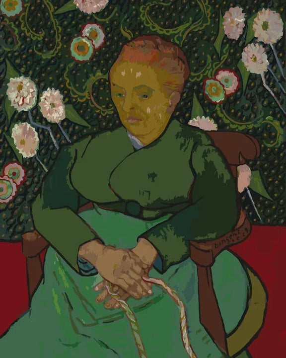 La Berceuse numeromaalaus - Van Gogh