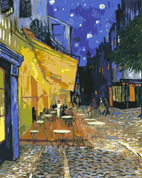 Thumbnail for Cafe Terrace at Night numeromaalaus - Vincent van Gogh