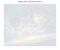 Thumbnail for Paint by numbers canvas - Planets and Stars Sky