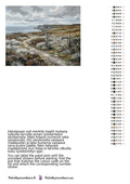 Thumbnail for Paint by numbers color chart - Coastal Path and Wooden Gate - väriluettelo ja ohjeet