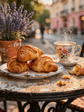 Thumbnail for Timanttimaalaus Croissants and Coffee