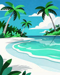 Thumbnail for Timanttimaalaus White Sand