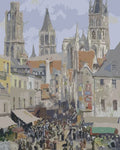 Thumbnail for Rouen Cathedral Facade numeromaalaus - Claude Monet
