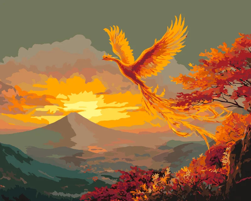 Phoenix Rising – Paint By Numbers