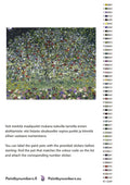 Thumbnail for Paint by numbers color chart - Apple Tree, I - väriluettelo ja ohjeet