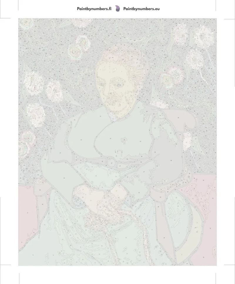 Paint by numbers canvas - La Berceuse