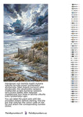 Thumbnail for Värikartta ja ohjeet - Stormy Beach Dunes 40x70cm