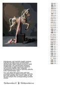 Thumbnail for Carousel Horse Statue numeromaalauksen värikartta ja ohjeet