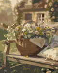 Thumbnail for Kukka numeromaalaus puutarhapenkki