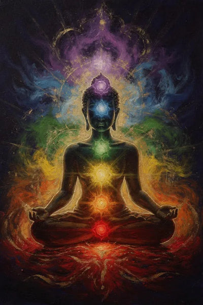 Timanttimaalaus Chakra Buddha