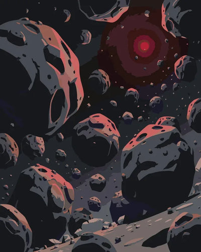 Asteroidit avaruus numeromaalaus