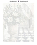 Thumbnail for Numeromaalauskangas – Magnolia Vase in Hallway
