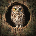 Thumbnail for Timanttimaalaus Hollow Tree Owl