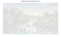 Thumbnail for Numeroitu kangas - Herons Ducks and Fox 70x40cm
